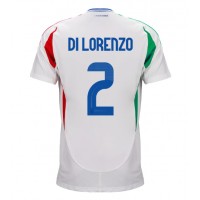 Italy Giovanni Di Lorenzo #2 Replica Away Shirt Euro 2024 Short Sleeve